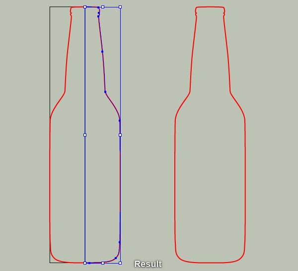 draw a beer bottle step by step