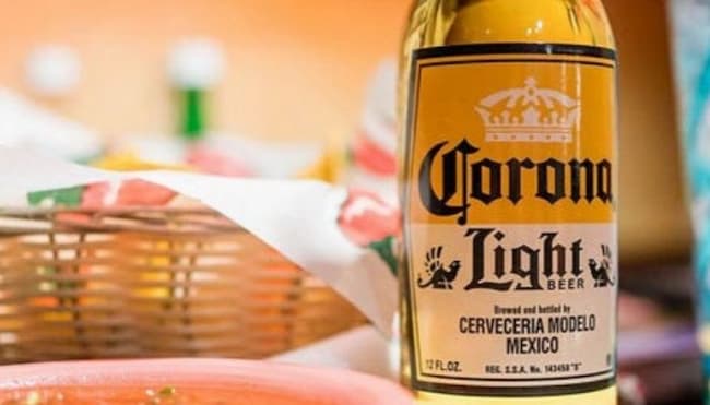 how many calories in corona beer