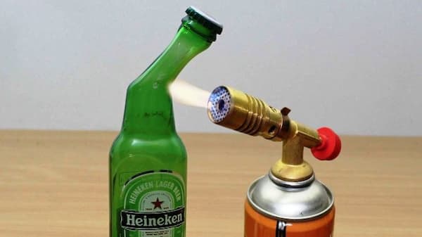 make a bong out of a beer bottle
