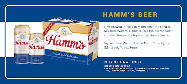 who make hamms beer