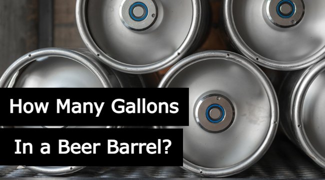 how many gallons in a beer barrel