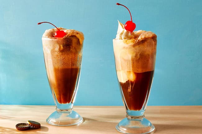 how to make a root beer float