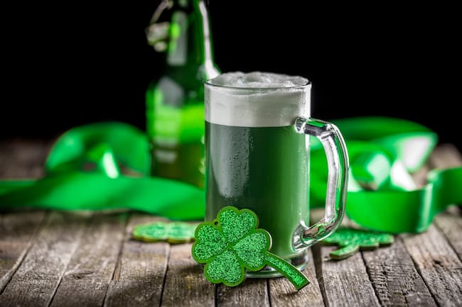 how to make green beer without food coloring