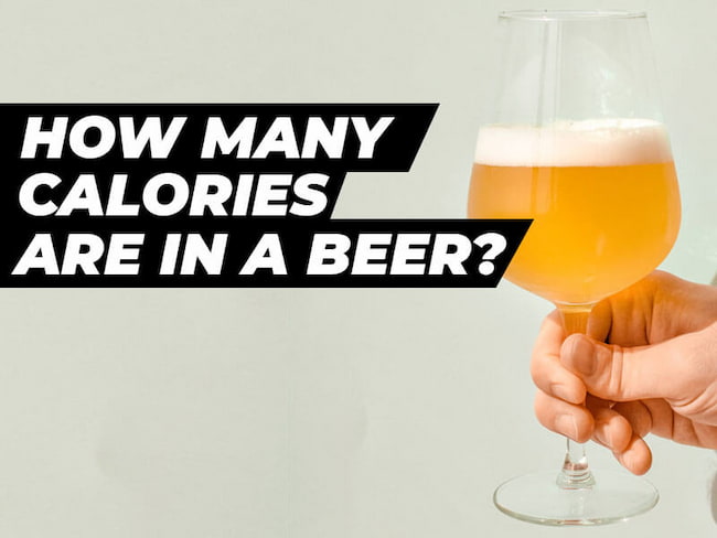 how many calories in a beer