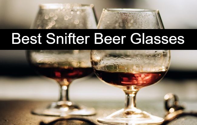 snifter beer glass