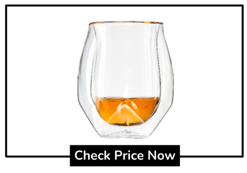  stemmed whisky glasses