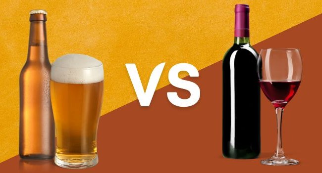 beer vs wine