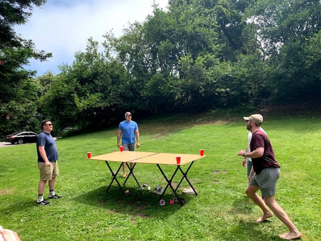 how to make a beer die table diy