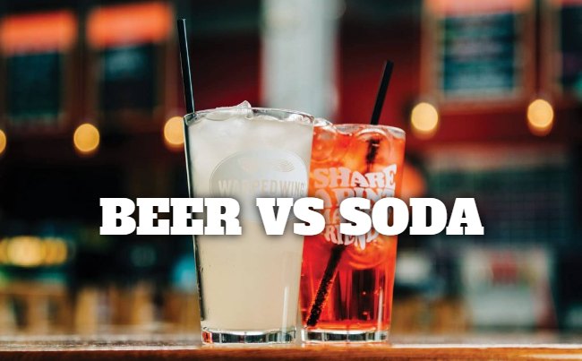 beer vs soda